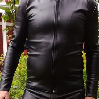 Tekonahkapusero, miesten pitkähihainen